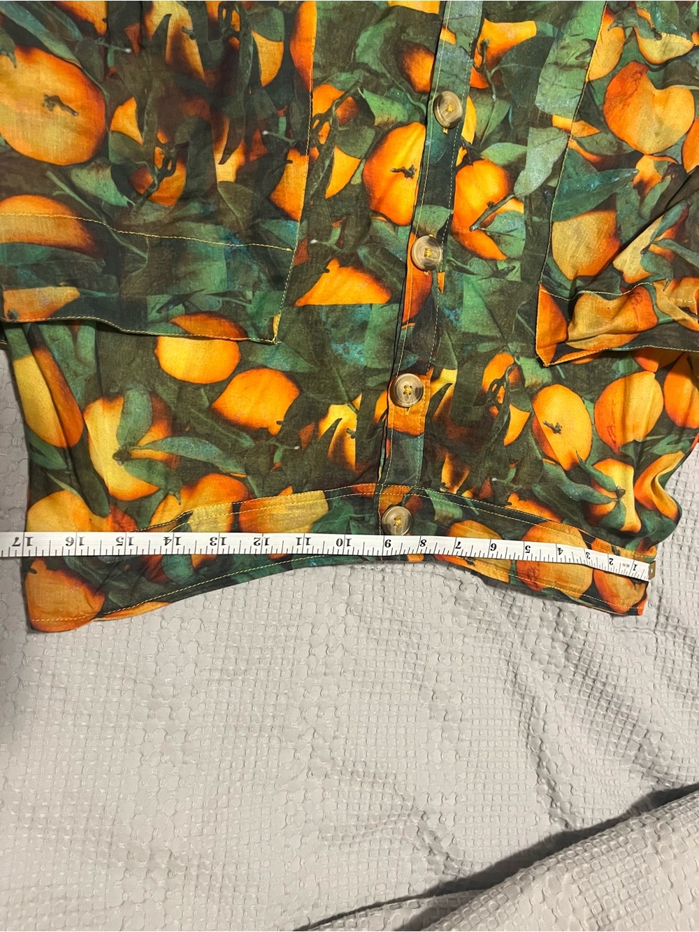Anthropologie Maeve Summer Orchard Skirt - Picture 6 of 8